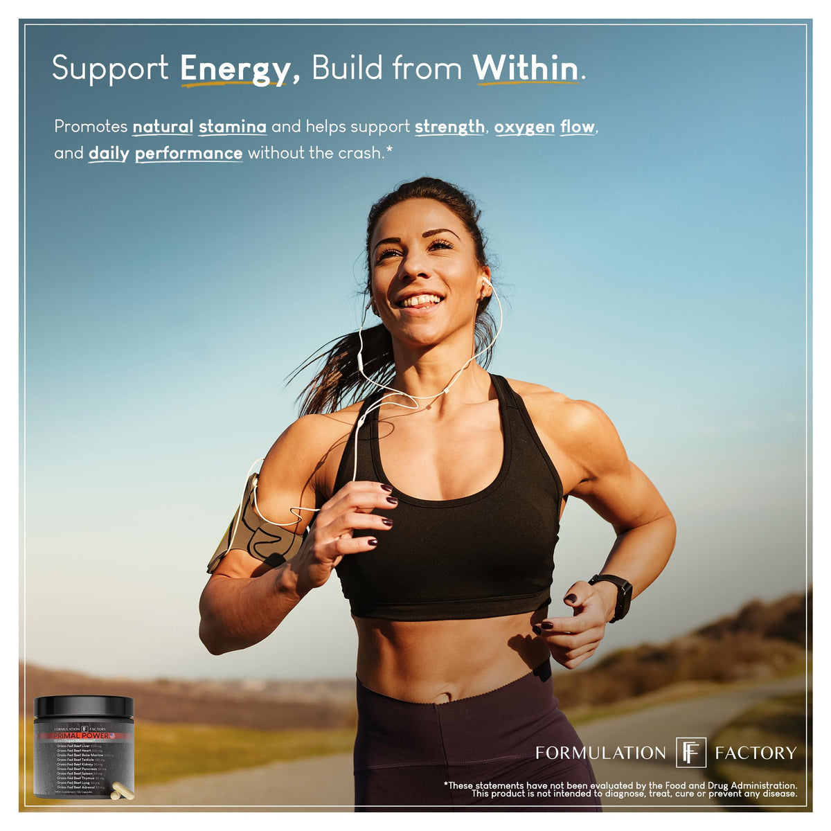 Capsules de Primal Power dans une main