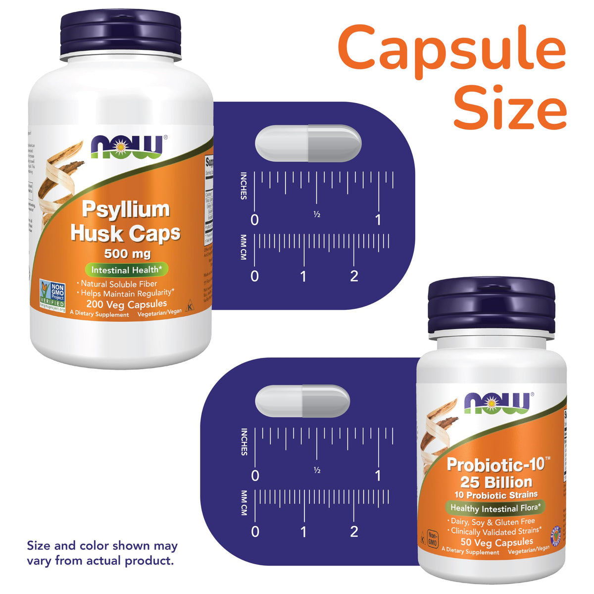 Capsules de Probiotique NOW Foods, 25 milliards d'UFC par portion