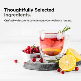 Capsules de Probiotiques d'Humeur Amen sur une table