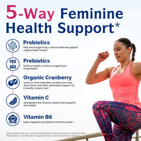 Capsules de probiotiques Innate Vitality sur une surface blanche