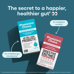 Capsules de probiotiques Physician's CHOICE dans une main