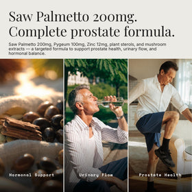 Capsules de Prostate Max sur fond blanc
