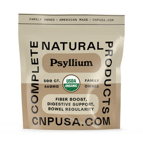 Capsules de psyllium biologique 660mg vue de face