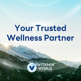 Capsules de psyllium Vitamin World avec un verre d'eau