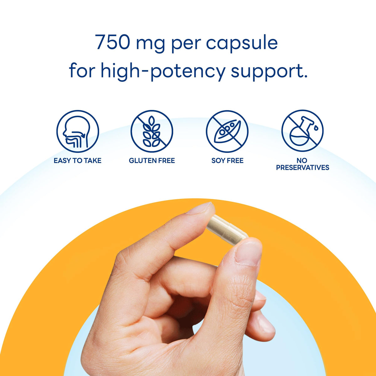 Capsules de psyllium Vitamin World sur un fond blanc