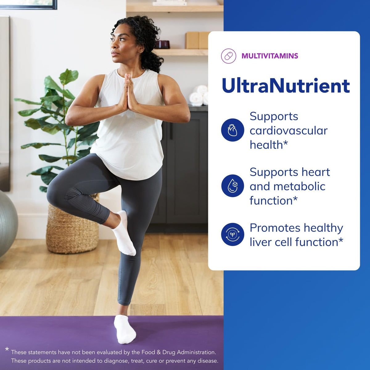 Capsules de Pure Encapsulations UltraNutrient sur une table