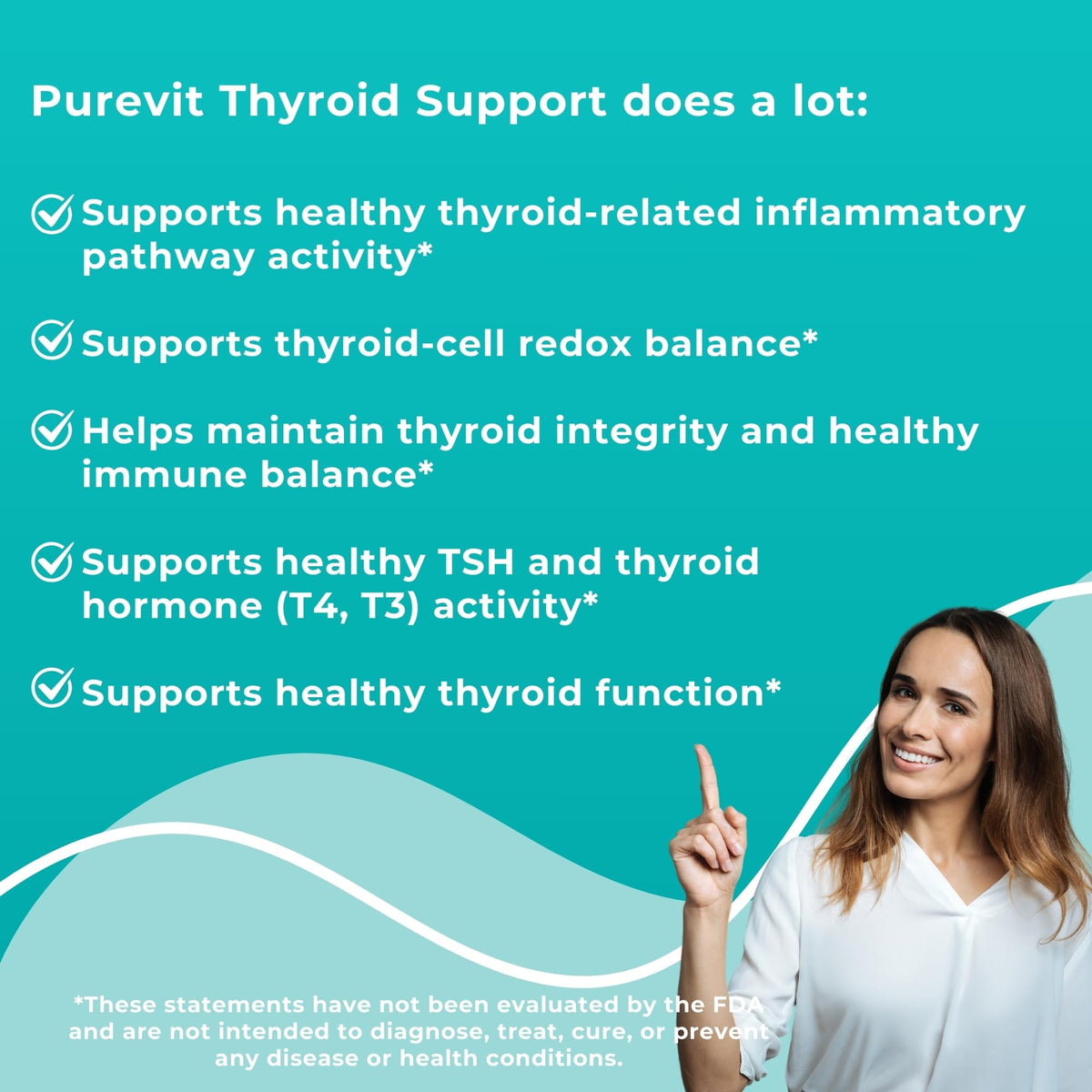 Capsules de Purevit Soutien Thyroïdien sur une table