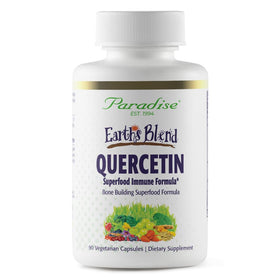 Capsules de Quercétine Vegan Paradise Herbs en vue de face