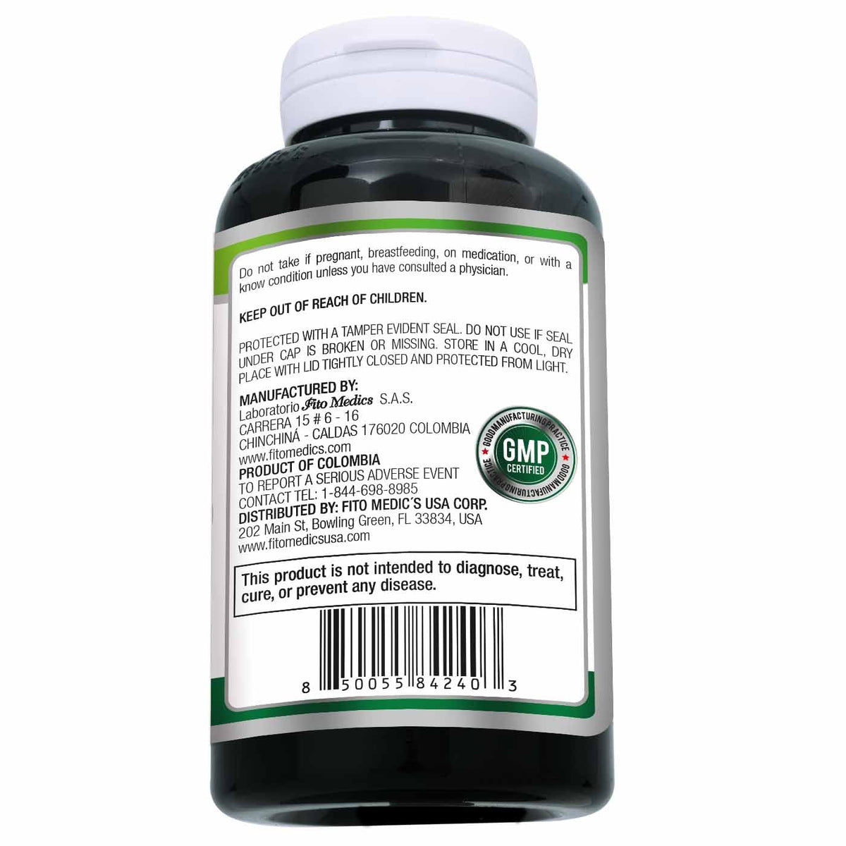 Capsules de racine d'hydrangée FITO MEDIC'S à côté d'autres compléments