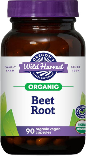 Capsules de racine de betterave bio Oregon's Wild Harvest vue de face