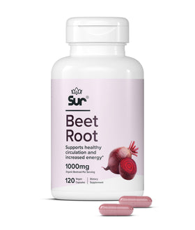 Capsules de racine de betterave bio Sur en bouteille