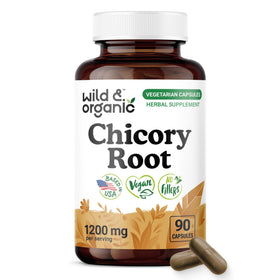 Capsules de racine de chicorée Wild & Organic, vue de face