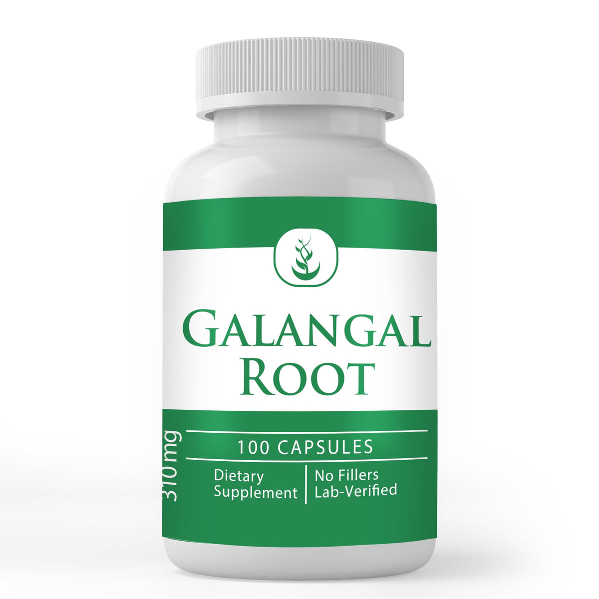 Capsules de racine de galanga PURE ORIGINAL INGREDIENTS, vue de face
