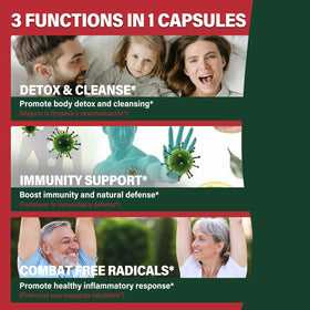 Capsules de racine de salsepareille Verdeherb sur une surface blanche