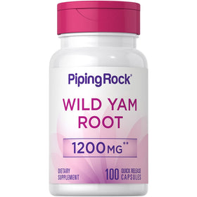 Capsules de racine de yam sauvage Piping Rock vue de face