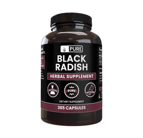 Capsules de Radis Noir PURE ORIGINAL INGREDIENTS, vue avant