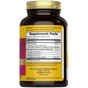 Capsules de Renew Life Probiotique Femme sur fond blanc