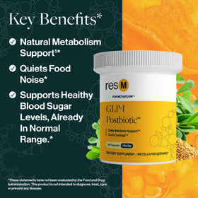 Capsules de ResBiotic dans une main