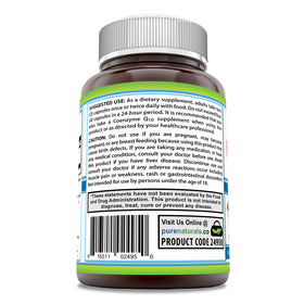 Capsules de riz rouge Pure Naturals en gros plan