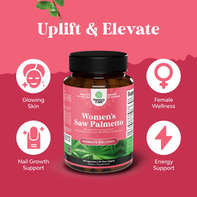 Capsules de Saw Palmetto dans leur flacon
