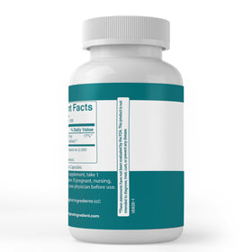 Capsules de sel d'Epsom PURE ORIGINAL INGREDIENTS sur une table