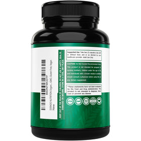 Capsules de Shatavari DORADO NUTRITION sur un fond blanc