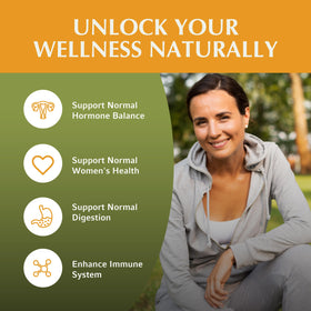 Capsules de Shatavari Jiva Botanicals sur une surface blanche