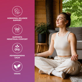 Capsules de Shatavari Pure Prana, vue de près