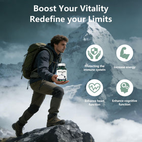 Capsules de Shilajit Himalayen Pur KEGECOL, contenant 60 capsules