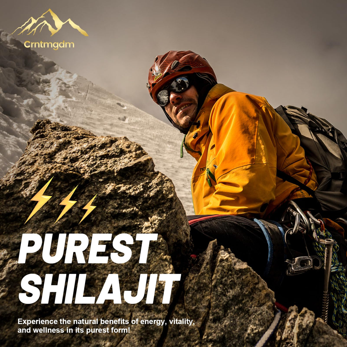 Capsules de Shilajit Juebingy avec Ashwagandha
