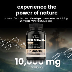 Capsules de Shilajit Pur dans un environnement naturel