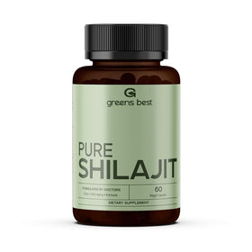 Capsules de Shilajit Pur Himalayen GREEN'S BEST vue avant
