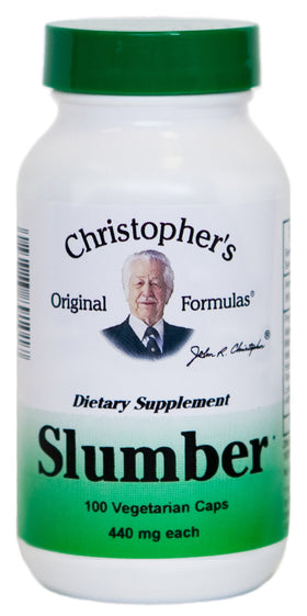 Capsules de Sommeil Christopher's Original Formulas vue de face