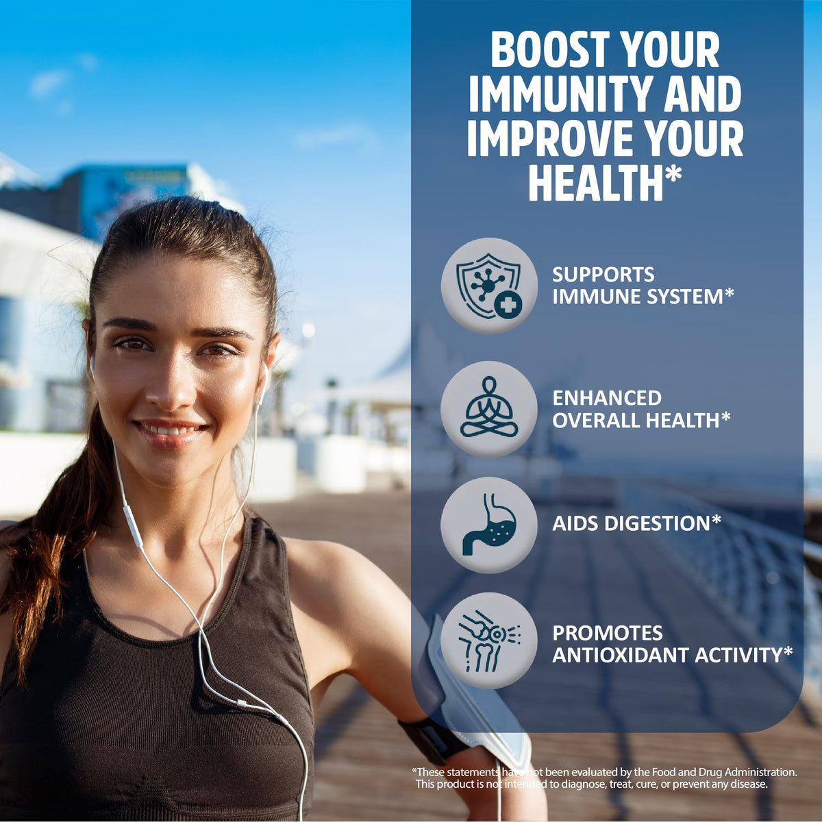 Capsules de StrongVit dans une main