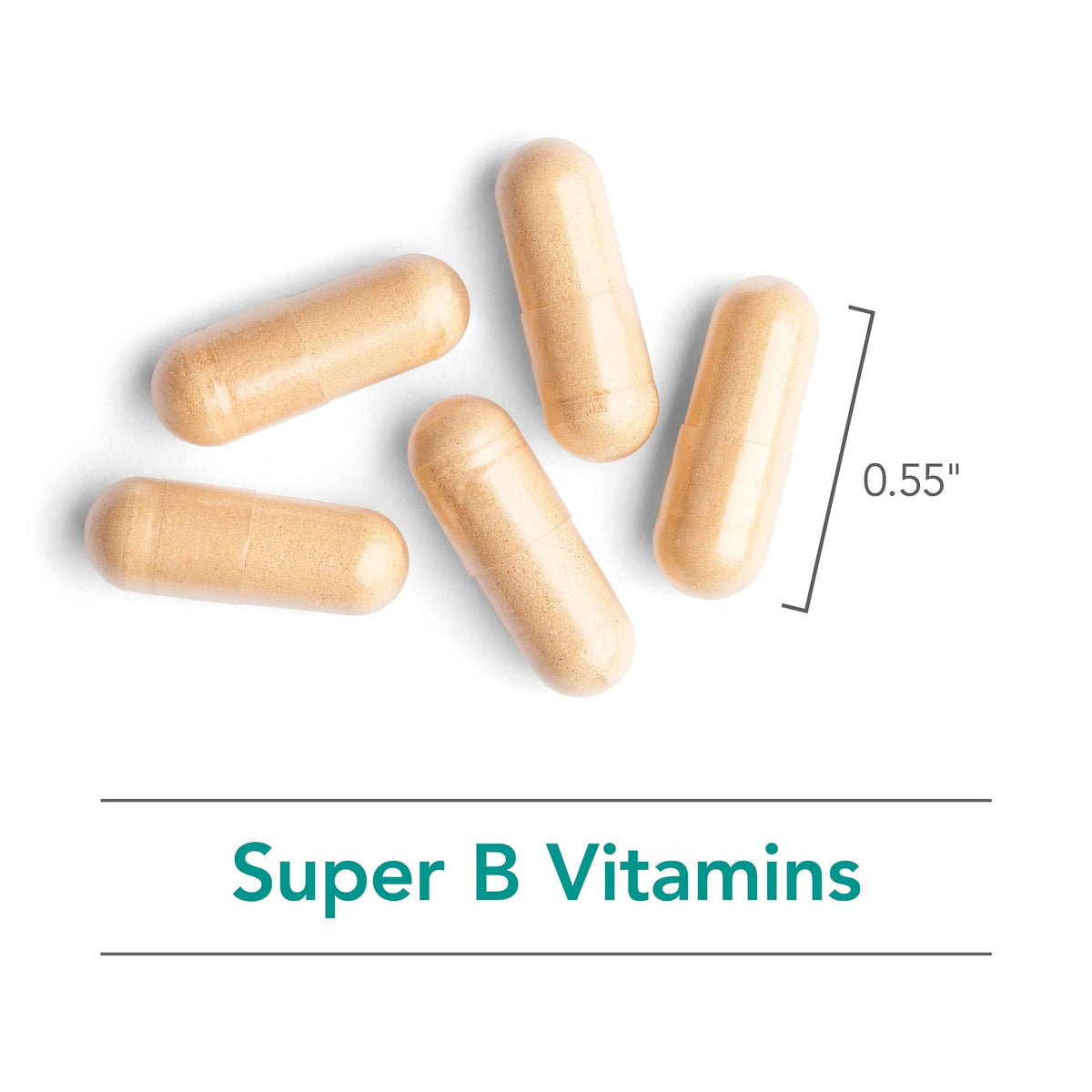 Capsules de Super B Complex prêtes à être consommées