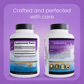 Capsules de sureau NaturaLife Labs montrant leur taille