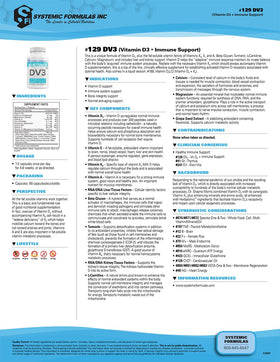 Capsules de Systemic Formulas DV3 BioNutriment en gros plan