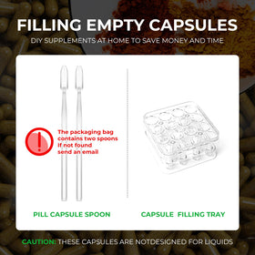 Capsules de taille 000 Angtai JN, illustration des ingrédients