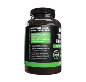Capsules de Triple Fibre avec détails sur l'étiquette