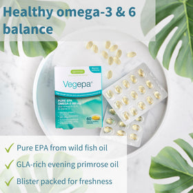 Capsules de Vegepa d'Igennus montrant leur petite taille