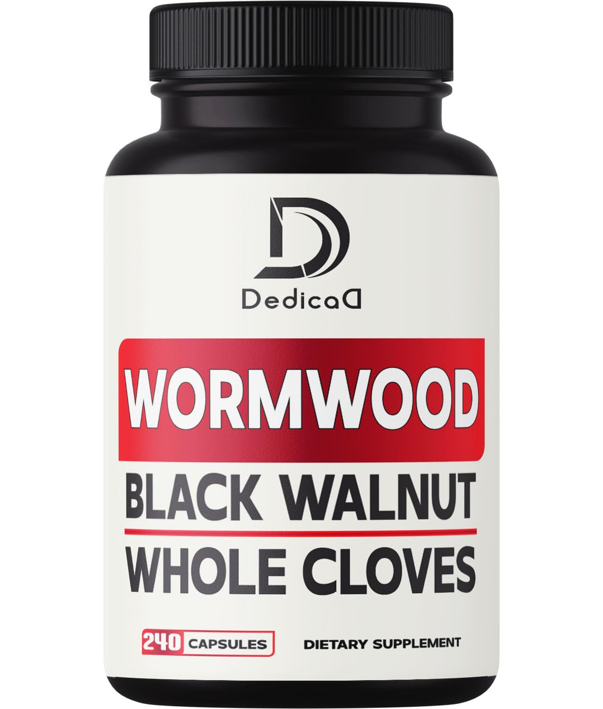 Capsules de vermouth doux DEDICAD 1500mg vue de face
