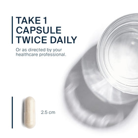 Capsules de Vital Nutrients Extrait de Boswellia sur fond blanc