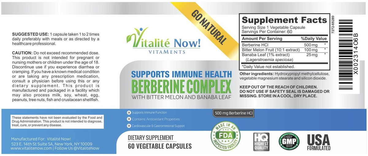 Capsules de Vitalité Now! sur une surface blanche
