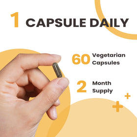 Capsules de Vitamin World EpiCor sur une surface blanche