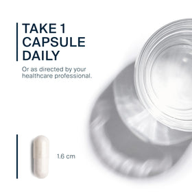 Capsules de Vitamine B12 1 000 mcg de Vital Nutrients sur une surface blanche