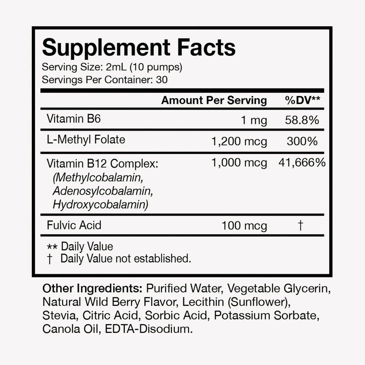 Capsules de vitamine B12 liposomale Terra Health Essentials sur une surface blanche
