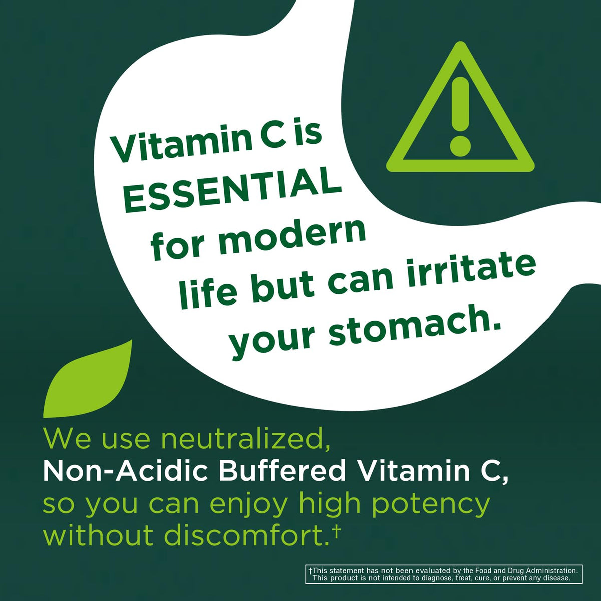 Capsules de Vitamine C 1500mg INNERVISNUTRITION sur une table