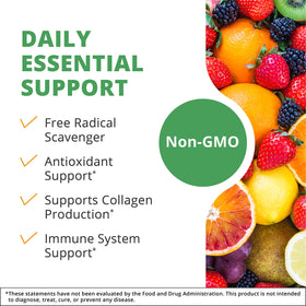 Capsules de vitamine C NutraMedix dans une main