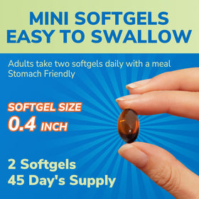 Capsules de Vitamine K Vitalibre dans une main