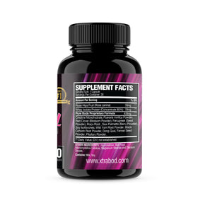 Capsules de Xtra Body sur une surface blanche